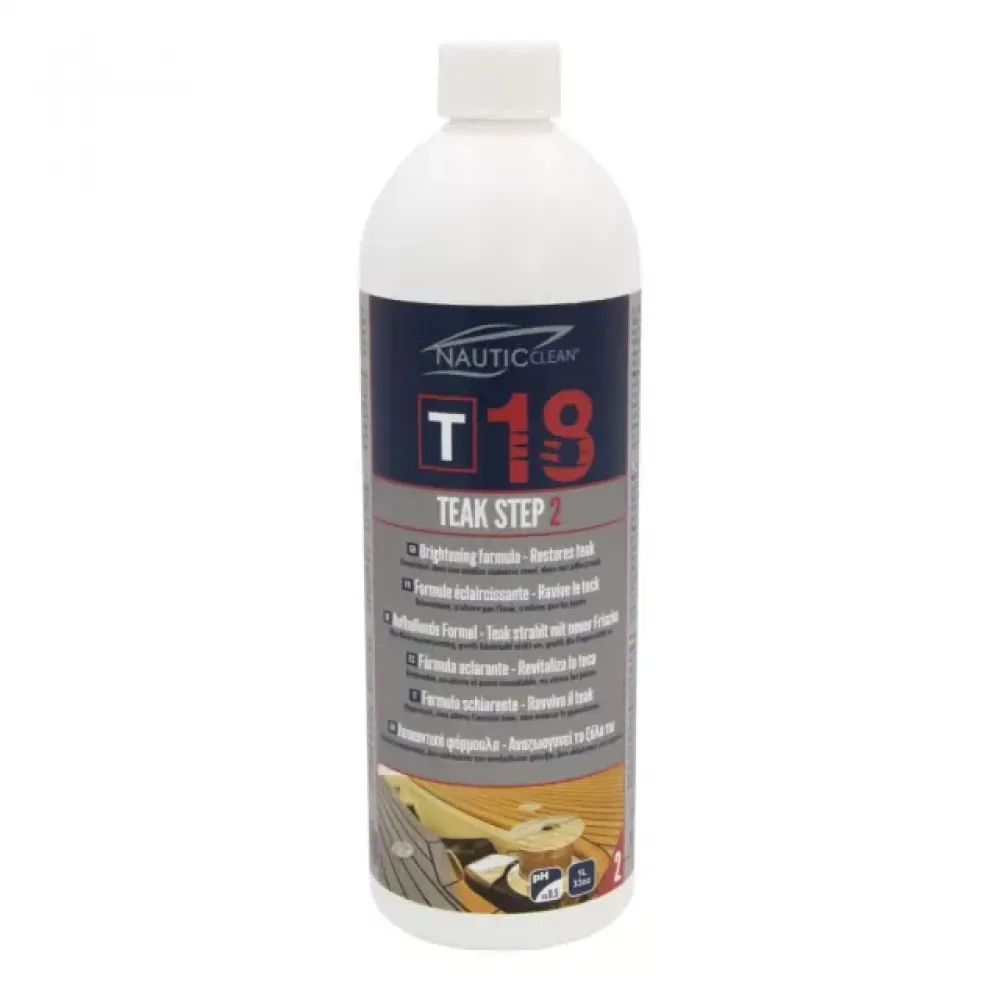 NauticClean Τ18 Λευκαντική Φόρμουλα για Ξύλο Teak